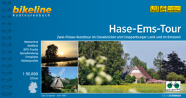 Fietsgids Bikeline Hase-Ems Radweg - 332 km.  | Verlag Esterbauer | ISBN 9783850009072