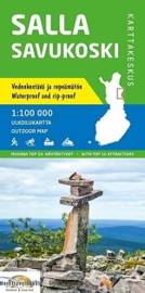 Wandelkaart Salla Savukoski | Karttakeskus  - Genimap | 1:100.000 | ISBN 9789522664570