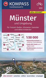 Fietskaart Münster & omgeving | Kompass 3212 | 1:50.000 | ISBN 9783991214076