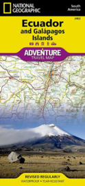 Wegenkaart Ecuador & Galapagos | National Geographic | 1: 750.000 | ISBN 9783707913965