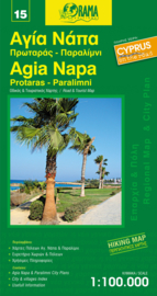 Wegenkaart - Fietskaart  Agia Napa - Protaras - Paralimni (15) Cyprus | 1:100.000 | Orama editions | ISBN 9789604486724