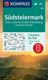 Wandelkaart Südsteiermark | Kompass 226 | 1:50.000 | ISBN 9783991218821