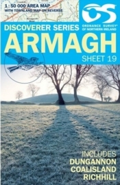 Wandelkaart Armagh | Discovery Northern Ireland 19 - Ordnance survey | 1:50.000 | ISBN 9781905306909