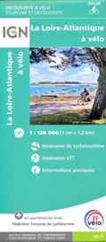 Fietskaart Loire-Atlantique a velo - by bike | IGN 08 Velo | 1:120.000 | ISBN 9782758551256