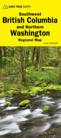 Wegenkaart  Southwest B.C. and Northern Washington No. 4 | GEM Trek | 1:840.000 | ISBN  9781895526943