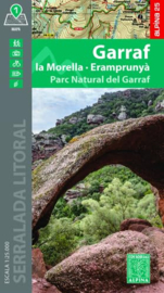 Wandelkaart Parc Naturel Massif de Garraf (noordoost Spanje) | Editorial Alpina | 1:25.000 | ISBN 9788470111303
