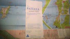 Wegenkaart Pattaya & Eastern Thailand | Prannok Witthaya Maps | 1:219.000