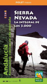 Wandelkaart Sierra Nevada. La Integral de los 3000 | Editorial Piolet | 1:25.000 | ISBN 9788412689051