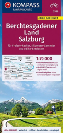 Fietskaart  Berchtesgadener Land, Salzburg | Kompass 3336 | 1:70.000 | ISBN 9783990446812