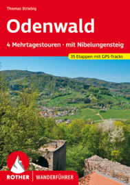 Wandelgids Odenwald - Mehrtagestouren | Rother Verlag | ISBN 9783763345441