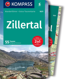 Wandelgids Zillertal | Kompass | ISBN 9783991217633