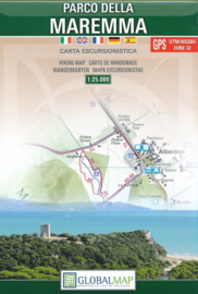 Wandelkaart Parco della Maremma - Toscane | Global Map | 1:25.000 | ISBN 9788879146746