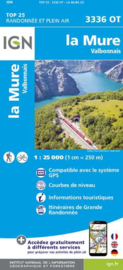 Wandelkaart La Mure, Valbonnais, Laffrey | IGN 3336OT - IGN 3336 OT | 1:25.000 | ISBN 9782758555964