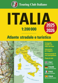 Wegenatlas Italië | TCI Atlante stradale | 1:200.000 | ISBN 9788836582785