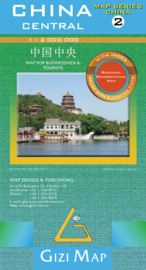 Wegenkaart China Centraal 02 | Gizimap | 1:2 miljoen | ISBN 9789638703040
