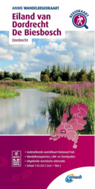 Wandelkaart Eiland van Dordrecht - Biesbosch | ANWB | 1:33.333 | ISBN 9789018046620