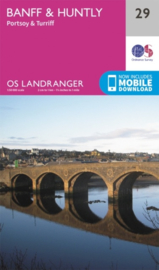 Wandelkaart Banff & Huntly, Portsoy & Turriff  | Ordnance Survey 29 | ISBN 9780319261279