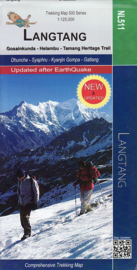 Wandelkaart Langtang - Gosainkunda - Helambu : Tamang Heritage Trail | Nepa Publications | 1:125.000 | 9789937649889