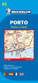 Stadsplattegrond Porto | Michelin | 1:11.000 | ISBN 9782067127975