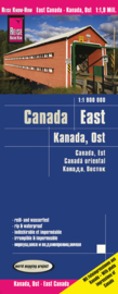 Wegenkaart Canada oost | Reise Know How | 1:1:1.900.000 | ISBN 9783831773411