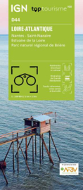Wegenkaart - Fietskaart Loire-Atlantique - Nantes St-Nazaire Estuaire de la Loire | IGN D44 | ISBN 9782758553274