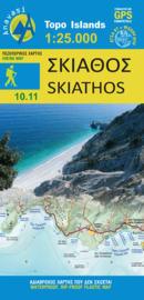 Wandelkaart Skiathos  | Anavasi 10.11 | 1:25.000 | ISBN 9789608195202