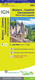 Wegenkaart - fietskaart Béziers - Montpellier - Lodeve - Castres | IGN 169 | ISBN 9782758547778