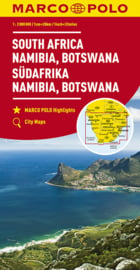 Wegenkaart Zuid Afrika - Namibië -  Botswana | Marco Polo | 1: 2 miljoen| ISBN 9783829739276