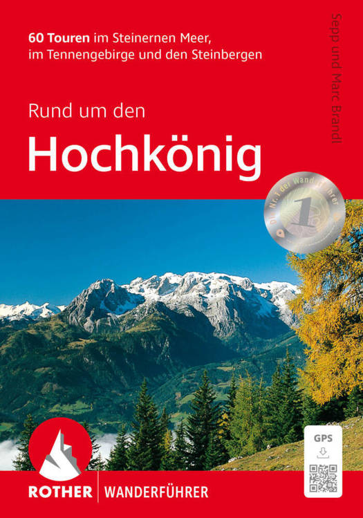 Wandelgids Hochkönig | Rother Verlag | Steinernes Meer - Tennengebirge | ISBN 9783763314188