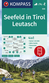 Wandelkaart Seefeld in Tirol - Leutasch | Kompass 026 | 1:35.000 | ISBN 9783990445501