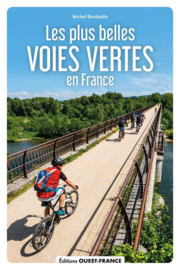 Fietsgids Atlas  France plus belles voies vertes | Editions Ouest-France | ISBN 9782737389566