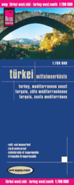 Wegenkaart Turkije Middellandse Zeekust | Reise Know How | 1:700.000 | ISBN 9783831771141