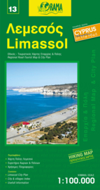Wegenkaart - Fietskaart Limassol (13) Cyprus | 1:100.000 | Orama editions | ISBN 9789604486700