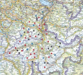 Wandelgids Ostschweiz – Bündnerland - Wandelgids Graubünden | Rother Verlag | ISBN 9783763330836