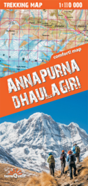 Wandelkaart Annapurna Dhaulagiri | TerraQuest Trekking map | 1:110.000 | ISBN 9788361155645