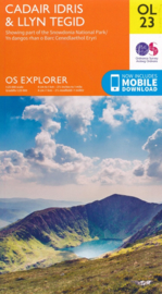Wandelkaart  Snowdonia - Cadair Idris - Llyn Tegid | Ordnance Survey Explorer maps 23 | 1:25.000 | ISBN 9780319263594