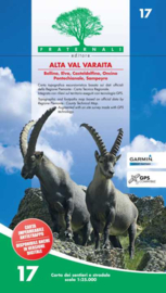 Wandelkaart Alta Val Varaita | Fraternali editore 17 | 1:25.000 | ISBN 9788897465157