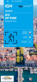 wandelkaart Sete - Cap d'Agde - Etang de Thau, Languedoc | IGN 2645ET - IGN 2645 ET  | ISBN 9782758560470|