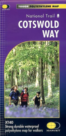 Wandelkaart The Cotswold way | Harvey | 1:40.000 | ISBN 9781851374182