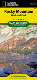 Wandelkaart Rocky Mountain NP - Colorado | National Geographic | 1:50.000 | ISBN 9781566953429