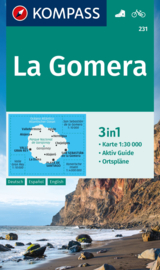 Wandelkaart La Gomera | Kompass 231 | 1:30.000 | ISBN 9783991217930