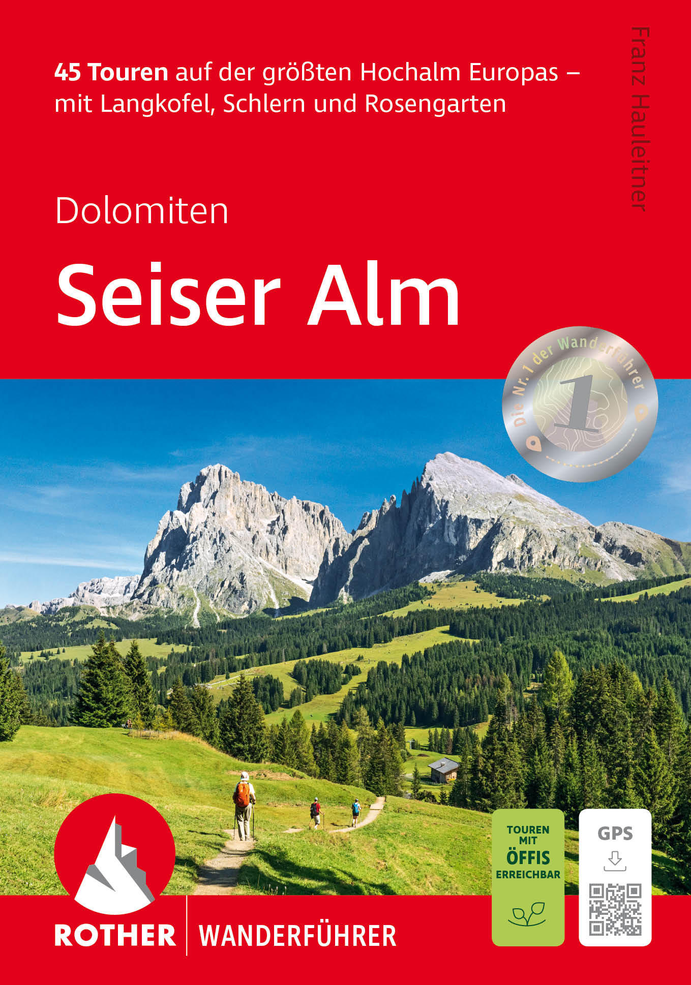 Wandelgids Seiser Alm | Rother Verlag | ISBN 9783763314348