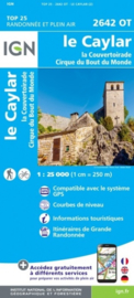 Wandelkaart Le Caylar - La Couvertoirade | Cevennen - Languedoc | IGN 2642OT - IGN 2642 OT | ISBN 9782758543084