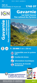 Wandelkaart Gavarnie, P.N. des Pyrénées, Barèges, Luz-St.-Sauveur, Cirque de Gavarnie | Pyreneeën | IGN 1748OT - IGN 1748 OT | ISBN 9782758551867