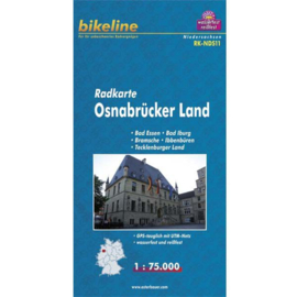 Fietskaart Osnabrücker Land NDS11 | Bikeline - Esterbauer | 1:75.000 | ISBN 9783850003100