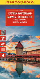 Wegenkaart - Fietskaart Zwitserland Oost | Marco Polo | 1:200.000 | ISBN 9783575021991
