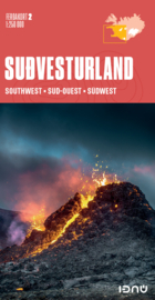 Wegenkaart Sudvesturland - Zuidwest IJsland | Ferdakort nr.2  | 1:250.000 | ISBN 9789979675020
