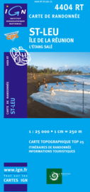 Wandelkaart St-Leu/L'Etang-Sale - Reunion | IGN 4404RT  | 1:25.000 | ISBN 9782758518471