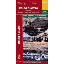 wandelkaart  Dolpo & Mugu | 1:150.000 | Nepa Maps/Himalayan MapHouse | ISBN 9789993347712