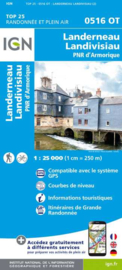 Wandelkaart 0516OT - 0516 OT Landerneau, Landivisiau  | Bretagne | ISBN 9782758545132